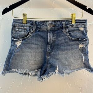 KUT Distressed Jean Shorts Size 2